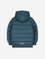 Tepitud jope - vetthülgav - tumesinine