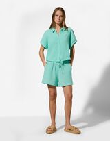 Shorts - Musselin - Mint