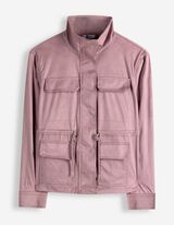 Jacke - Kunstleder - rosa