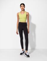 L&uuml;hike topp - pehme pealispinnaga - roheline