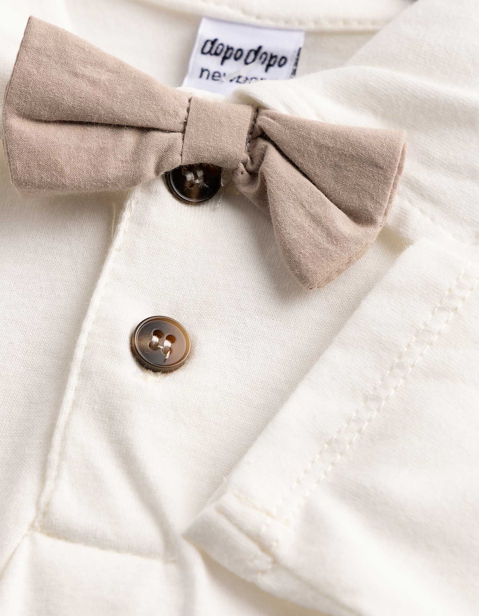 Hossz&uacute; ujj&uacute; body - Masnis r&aacute;t&eacute;ttel - feher