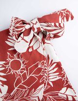 Sijonas - Sujuosiama - tamsiai raudonas