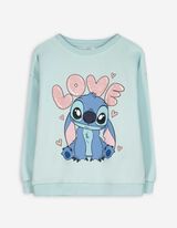 Sweatshirt - Lilo & Stitch - blau