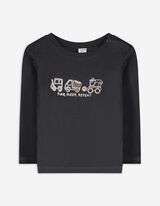 Tričko s dlhými rukávmi - balenie po 3 kusoch