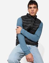 Liemenė - Stati apykaklė - juodas