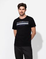 Tričko - Predná potlač - cierna