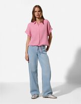 Chemise - Mousseline - rose