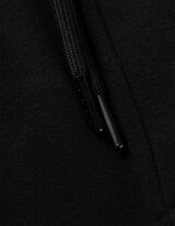 spodnie bojówki - dzianina dresowa - czarny