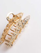 Haarklammer - Goldfarben