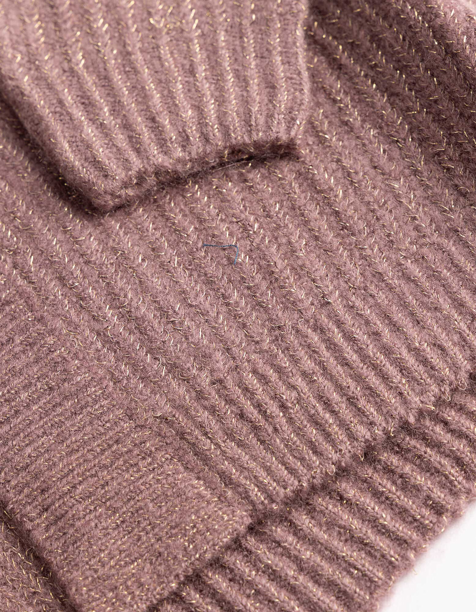 Set aus Strickjacke und Stricktop - 2er-Pack - Beere