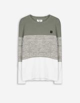 Pulover - Regular Fit - tamno zelena