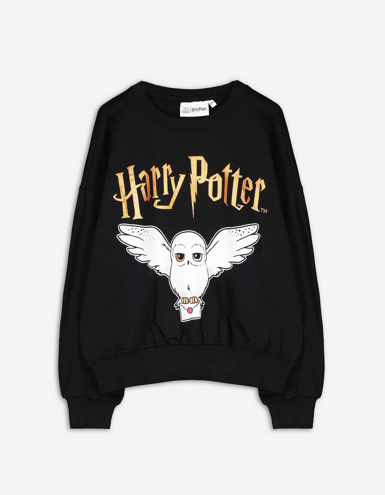 Felpa Harry Potter nero