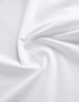 top - obszycie z koronki - bialy