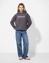 Jeans hlače - Kroj Straight Fit - temno modra