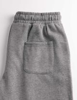 Jogginghose - einfarbig - grau