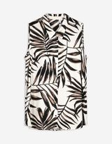 blousetop - Print all-over - wit