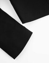 marynarka - z domieszką wiskozy - czarny