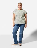 Tricou - Imprimeu allover - Verde
