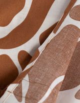 Strandtunika - Baumwolle - braun