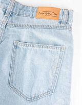 Jeans hlače - Kroj Wide Fit - modra