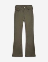 Broek - Bootcut fit - donkergroen