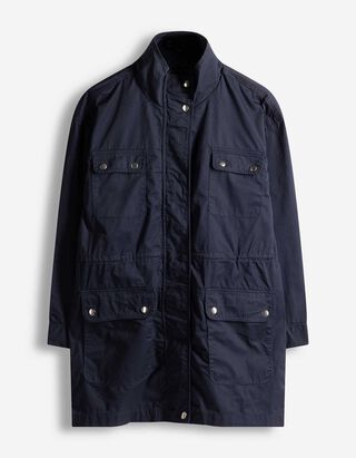 Jacke - Baumwolle - dunkelblau