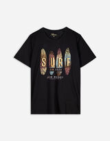 T-shirt - Stampa frontale - nero