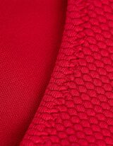 Bikinislip - Strukturiertes Material - rot