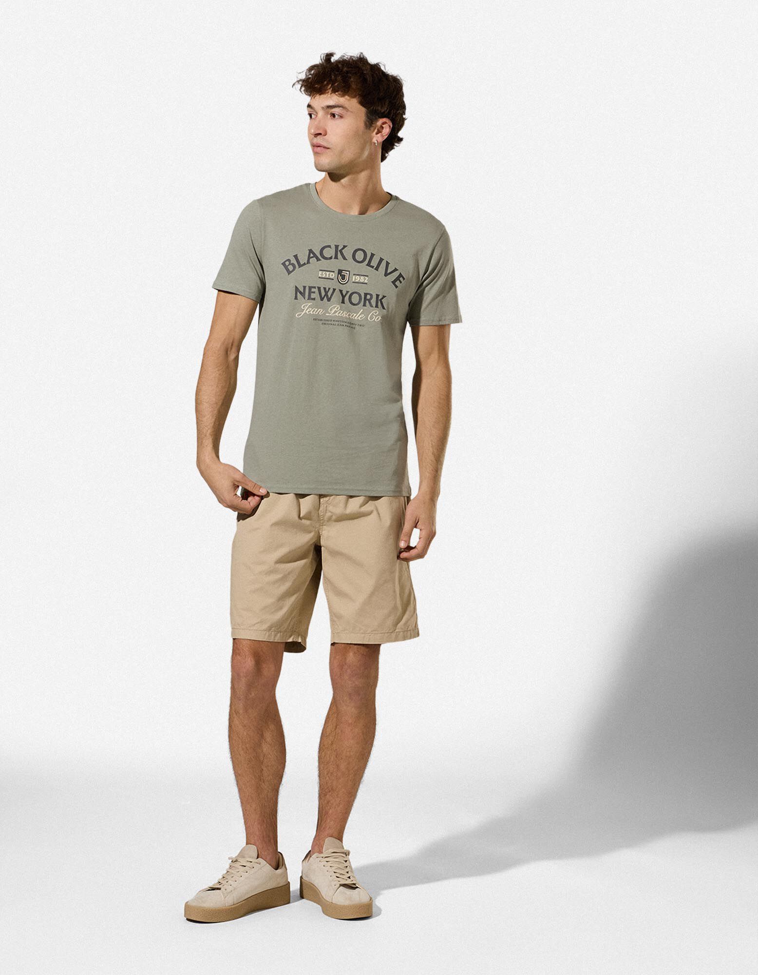 T-shirt - Stampa - Cachi