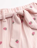 Culotte - Allover-Muster - rosa