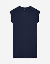 Kleid - Knielang - dunkelblau