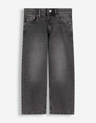 Jeans - Losse pasvorm - donkergrijs