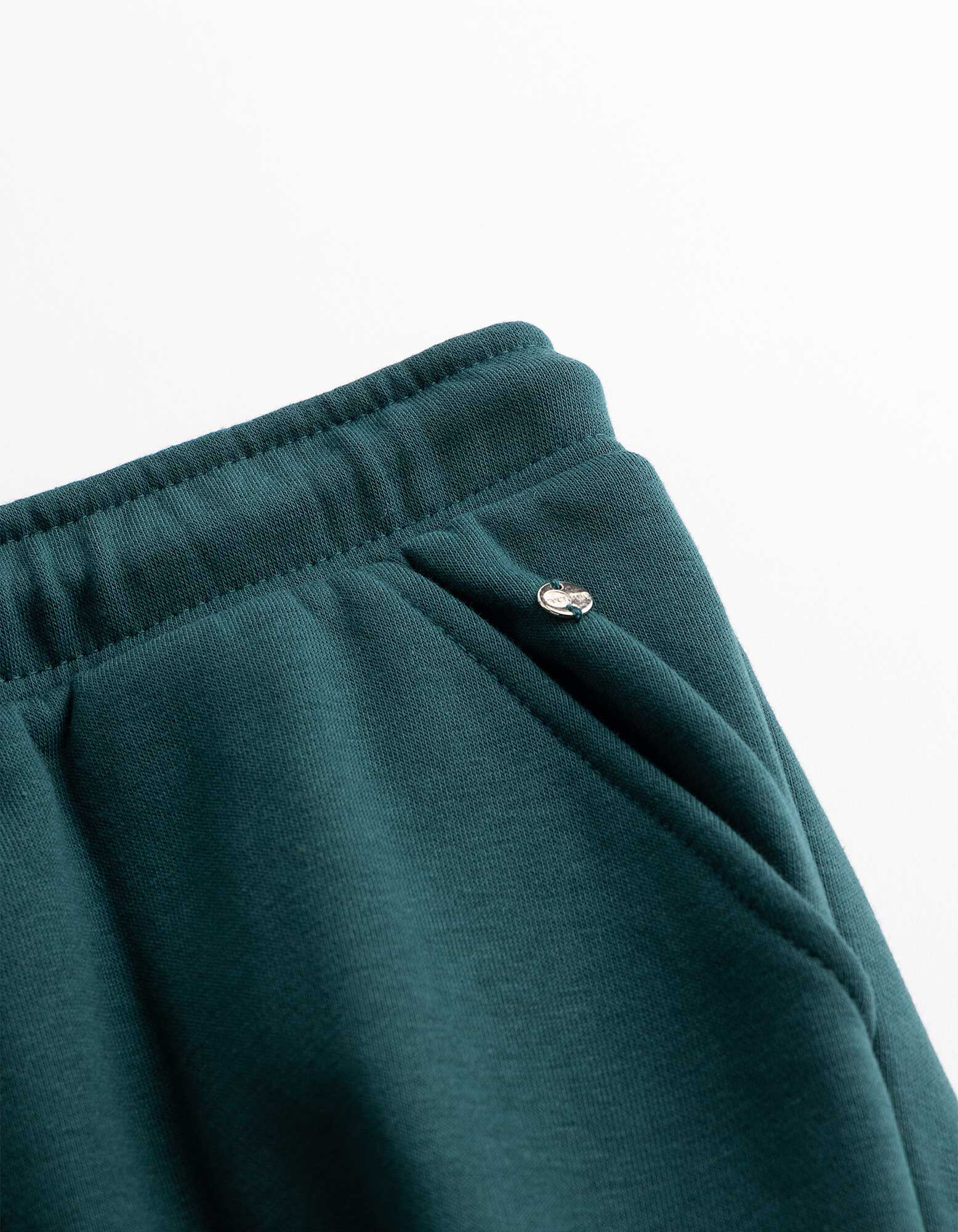 Jogginghose - Relaxed Fit - Petrol