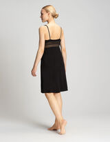 Negligé - Viscosemix - zwart