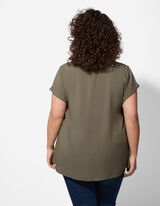 Palaidinė - Viskozė - tamsiai zalias