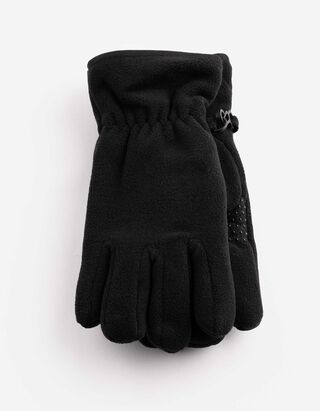 Handschuhe - Fleece - Schwarz