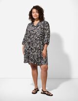 Motief all-over - zwart