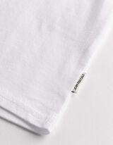 T-Shirt - einfarbig - wei&szlig;