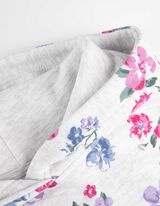 Hoodie - Print all-over - lichtgrijs