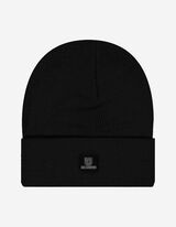 Mütze - Umschlag - schwarz