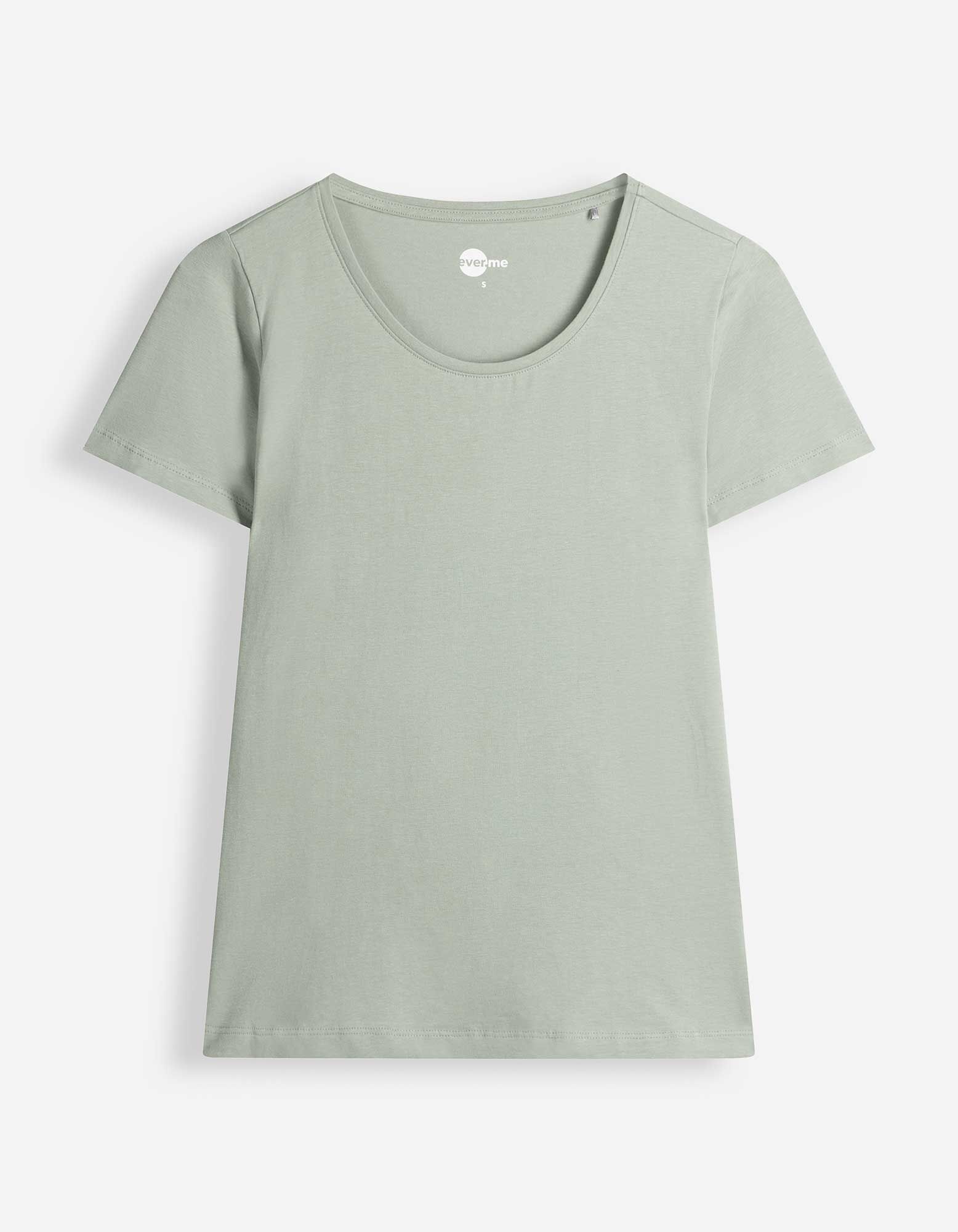 T-Shirt - Stretchanteil - Khaki