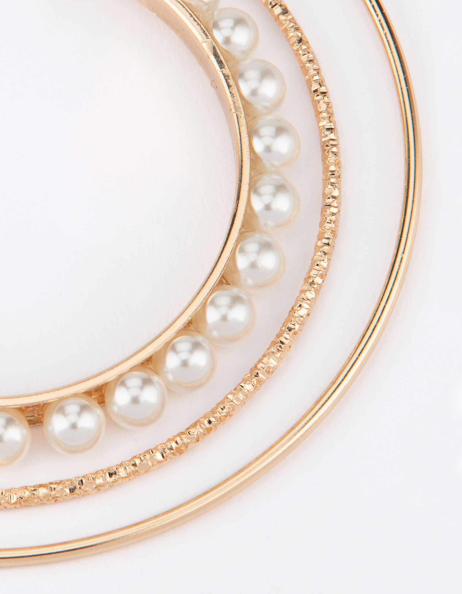 des boucles d'oreilles - Lot de 3