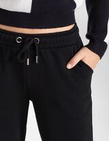 &Scaron;portne hlače - Vrvica - crna