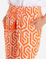 Palazzo pantalone - LENZING&trade; ECOVERO&trade; - narandzasta