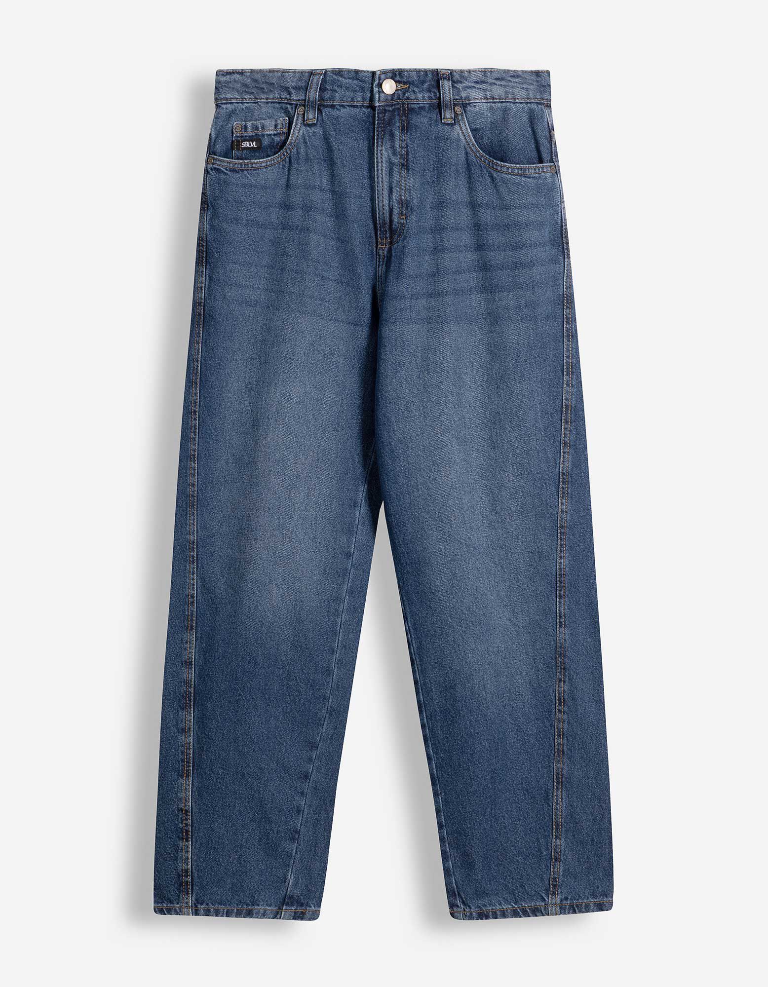 Jeans - Ballon Pasvorm - Donkerblauw
