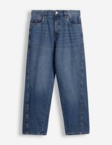 Jeans - Ballon Pasvorm - Donkerblauw