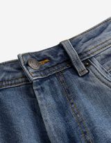 Dž&iacute;ny - Rovn&yacute; střih Straight Fit - tmave modra