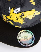 Baseballpet - Pikachu - donkergrijs