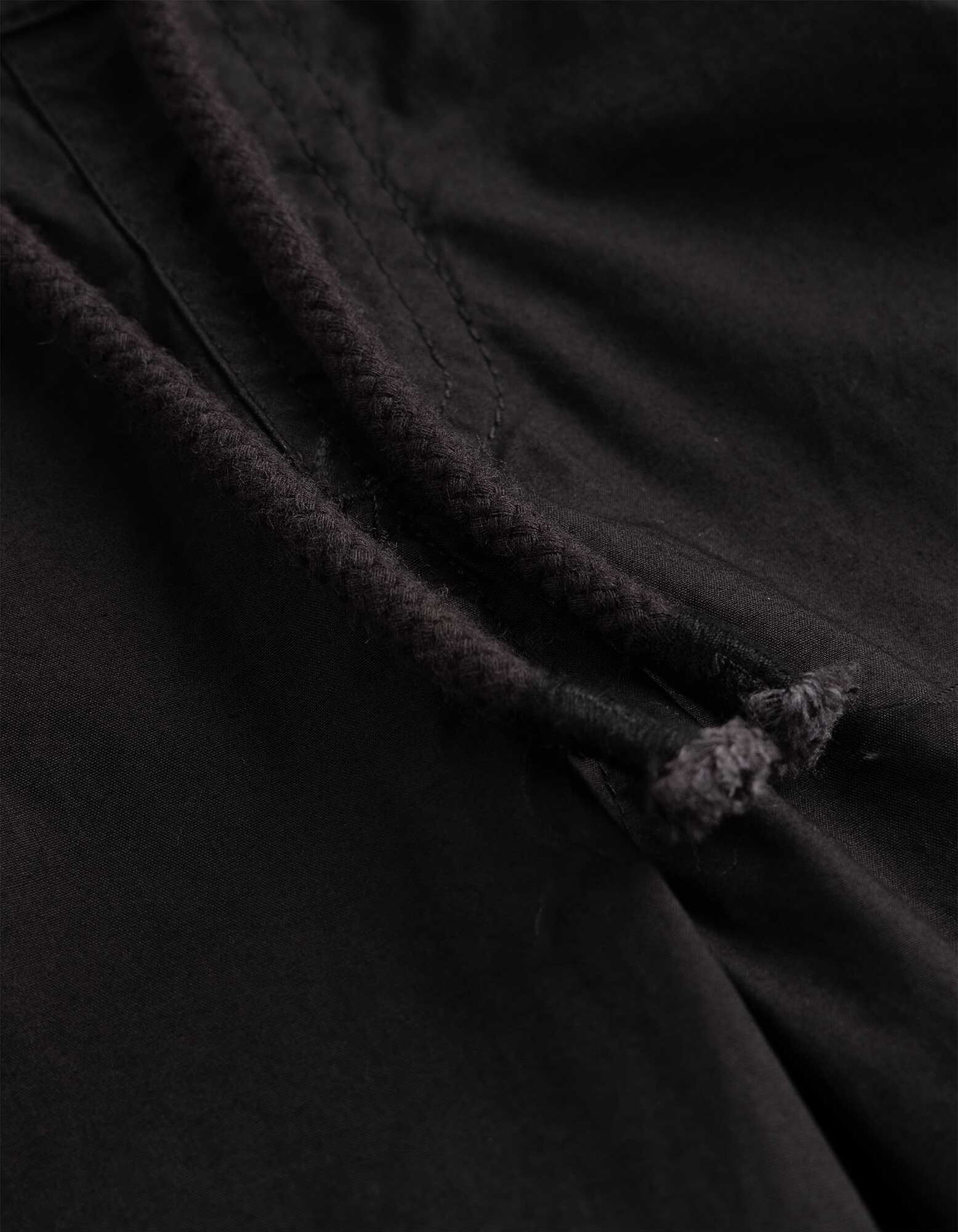 Cargohose - Aufgesetze Taschen - Dunkelgrau