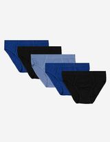 Slip - Confezione da 5 pezzi - nero